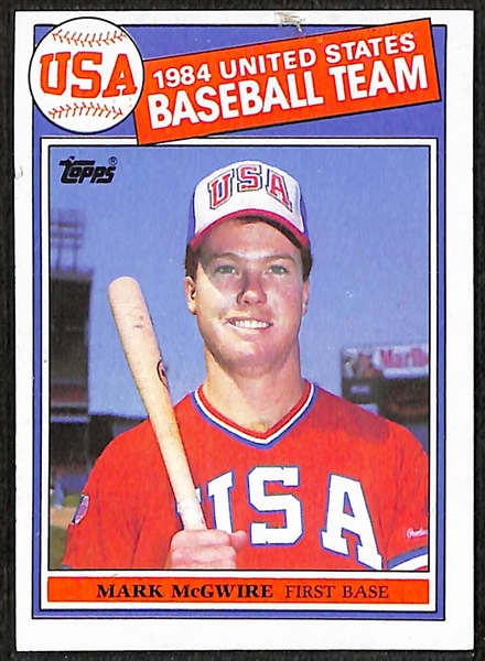 1985 Topps & 1987 Fleer Baseball Complete Card Sets