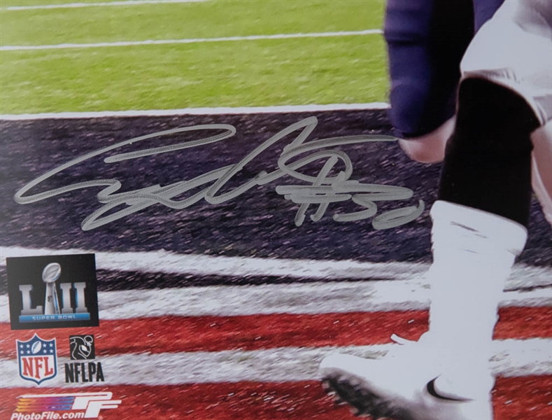 Corey Clement Signed 11x14 Super Bowl Photo - JSA