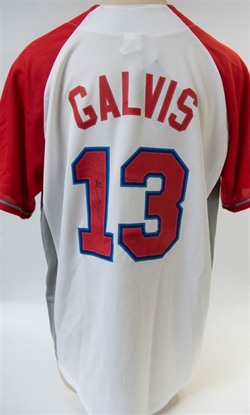 Freddy Galvis Signed Phillies Style Jersey - JSA
