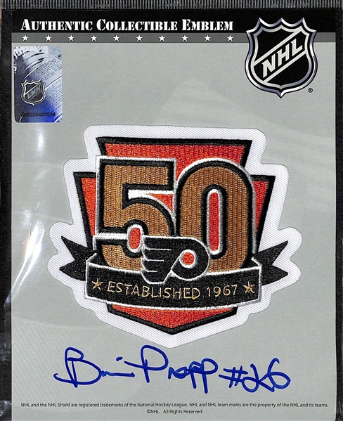 Flyers Autographed Memorabilia Lot w. Nolan Patrick