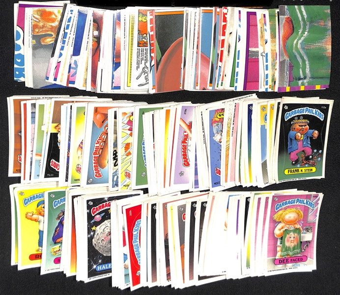 Lot of 400+ Assorted 1980's Topps Garbage Pail Sticker Cards