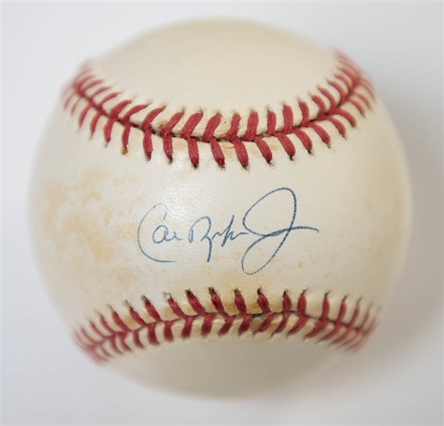 Cal Ripken Jr. Signed American League Baseball - JSA