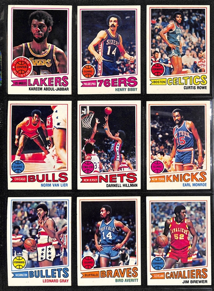 1977-78 Topps Basketball Card Set (132 Cards)