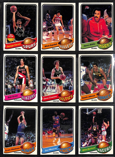 1979-80 Topps Basketball Card Set (132 Cards)