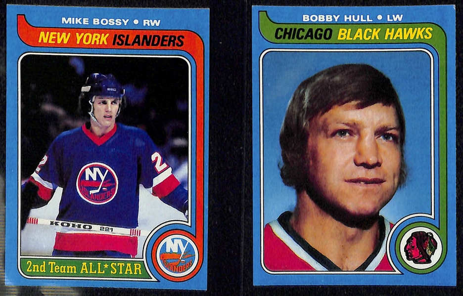 1979-80 Topps Hockey Card Set (264 Cards) w. Wayne Gretzky Rookie Card BVG 5
