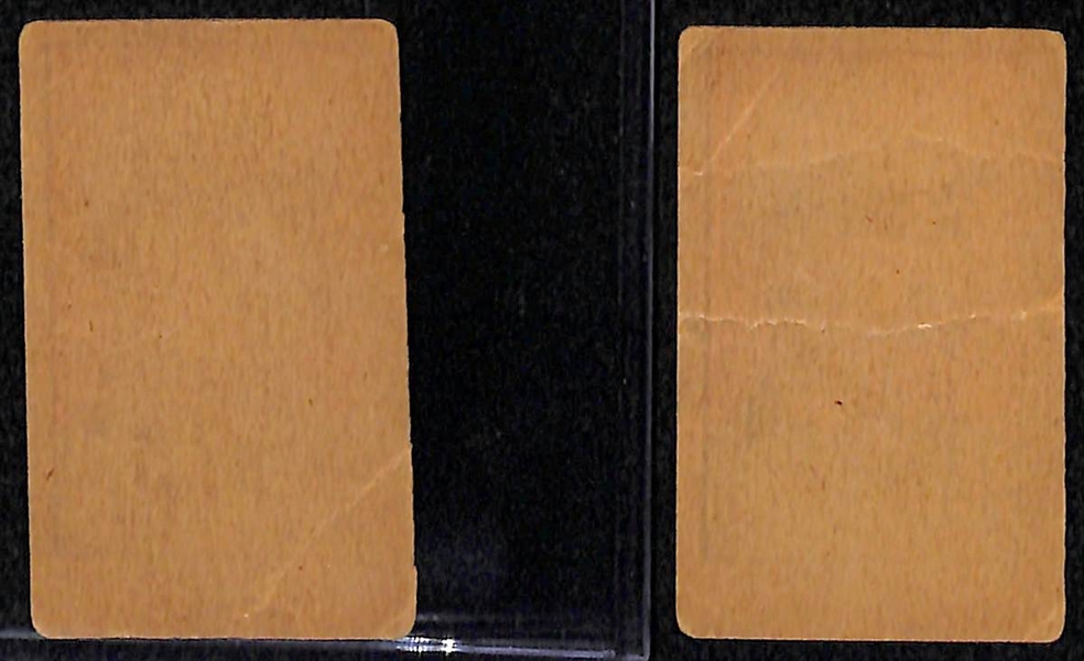Lot of (2) 1921 W551 George Sisler (HOF) Baseball Strip Cards