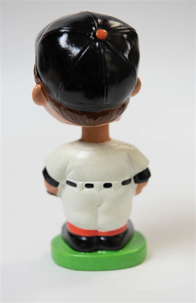 1963-65 San Francisco Giants Bobble Head Boy With Green Oval Base - w. Original Box - NM!