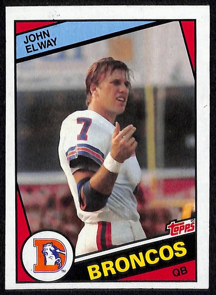 1984 Topps Football Card Complete Set (Marino and Elway Rookies!)