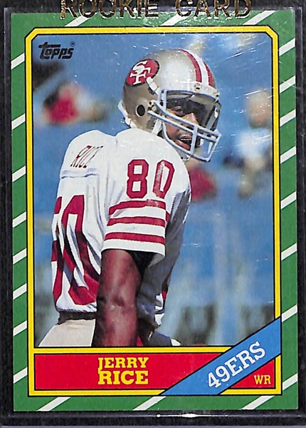 1986 Topps Football Card Complete Set (Jerry Rice Rookie)