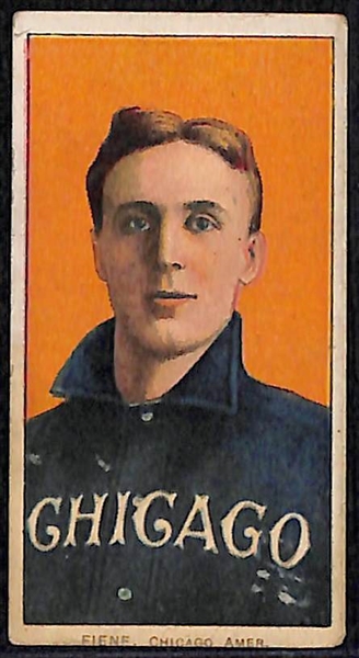  Lot of 4 - 1909 T206 Cards - Fine, Tannehill Chicago, Street, & Tannehill Washington