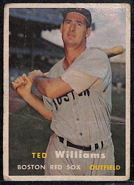 1957 Topps Ted Williams #1