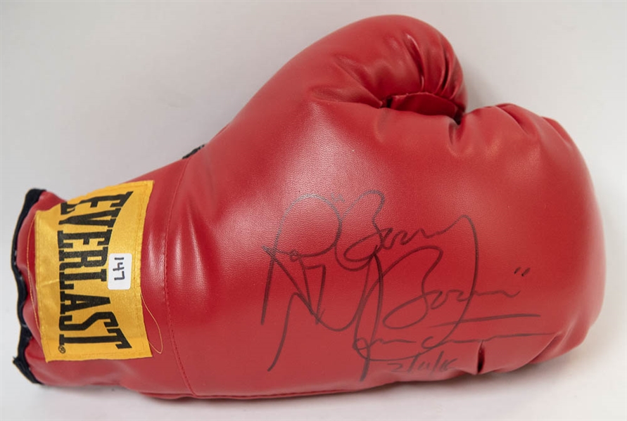 Ray Boom Boom Mancini Signed Boxing Glove