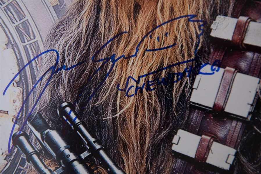 Joonas Suotamo Signed 11x14 Star Wars Photo - JSA