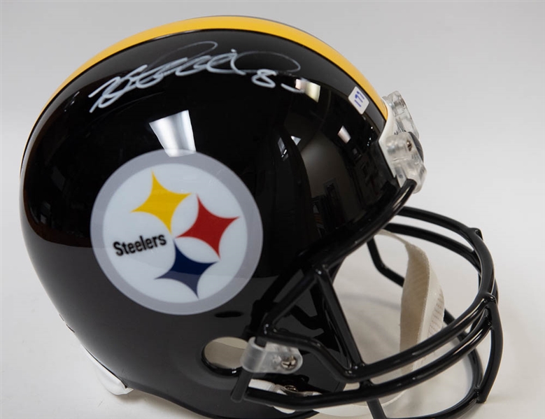 Heath Miller Signed Full-Size Steelers Helmet - JSA