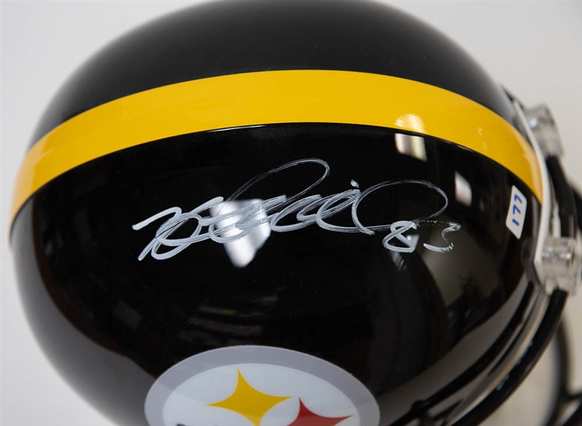 Heath Miller Signed Full-Size Steelers Helmet - JSA