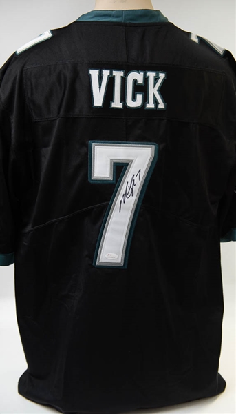 Michael Vick Signed Eagles Style Jersey - JSA