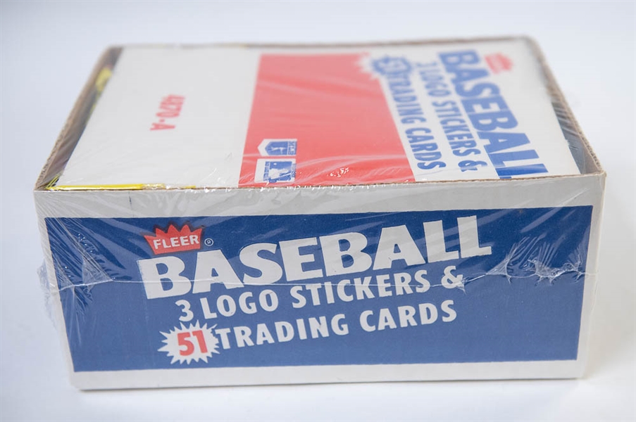 1987 Fleer Baseball Rak Box