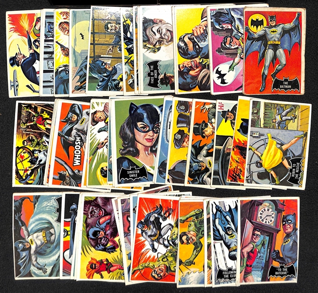 1966 Topps Batman Complete 55 Card Set