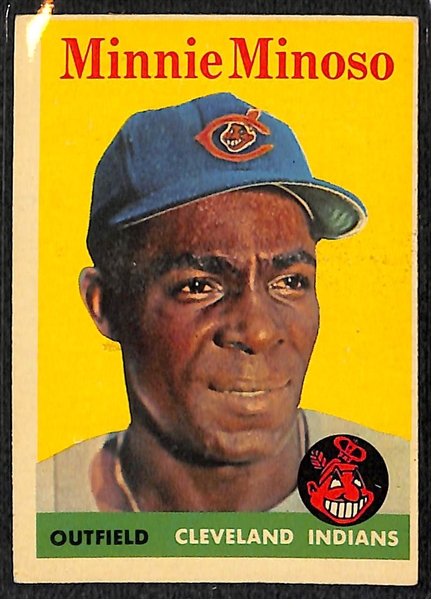 Lot of 77 Assorted 1958 Topps Baseball Cards w. Mathews All Star Card
