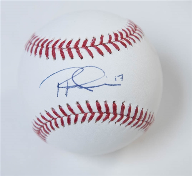 Rhys Hoskins Signed Official MLB Baseball - JSA