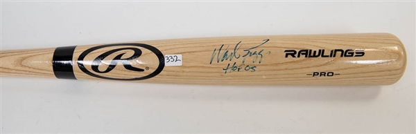 Wade Boggs Signed Rawlings Baseball Bat 