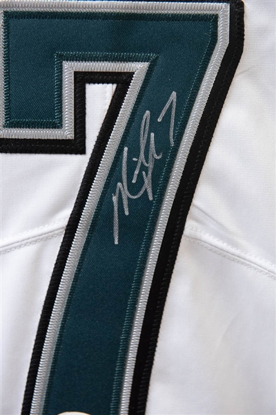 Michael Vick Signed Eagles Style Jersey - JSA