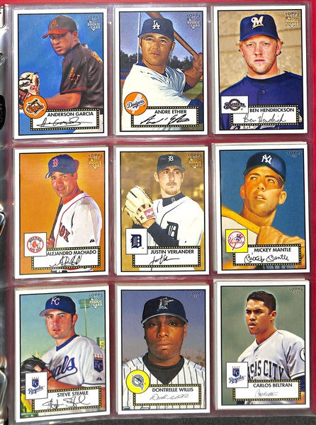 2006 Topps '52 Complete Baseball Card Base Set w. Justin Verlander Rookie Card