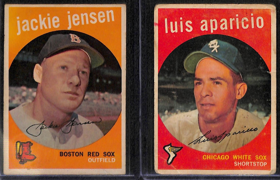 Lot of 23 Topps Baseball Cards from 1958-1961 w. 1958 Harmon Killebrew