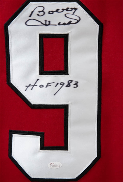 Bobby Hull Signed Blackhawks Style Jersey - JSA