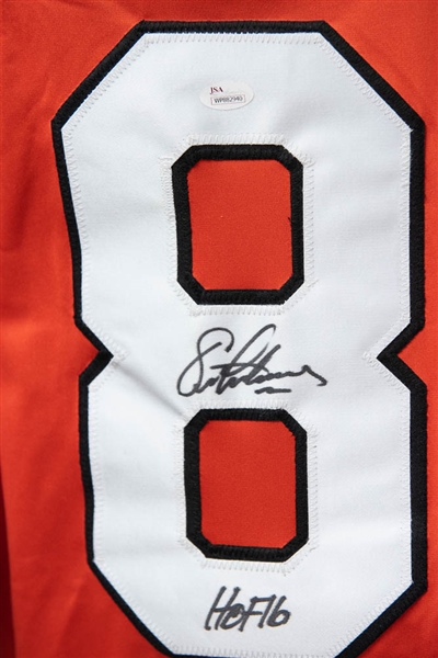 Eric Lindros Signed Flyers Style Jersey - JSA