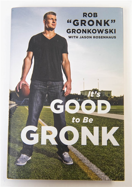 Rob Gronkowski Signed Book - JSA