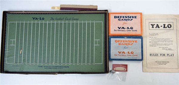 1925 Ya-Lo: The Football Card Game 