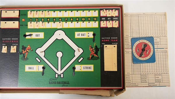 1939 Official Radio Baseball Game 