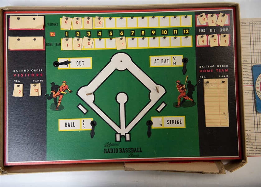 1939 Official Radio Baseball Game 