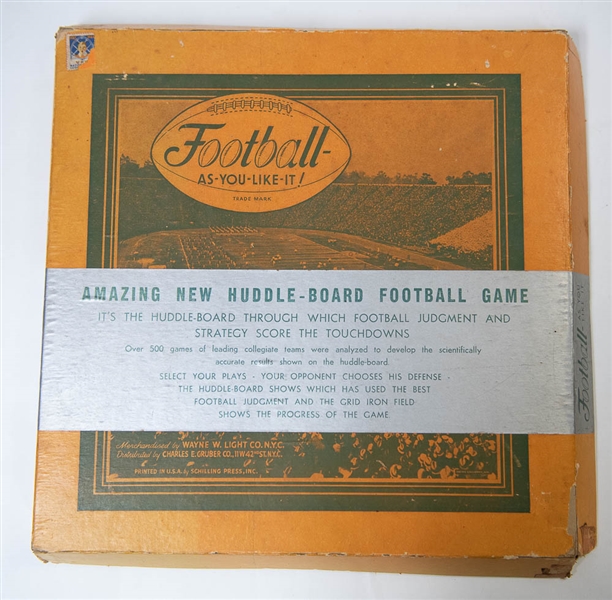 1939 Football - As You Like It Game