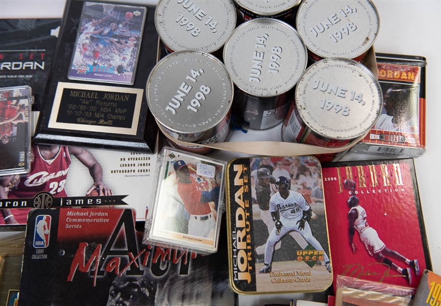 Michael Jordan Bulk Lot of Memorabilia & Cards