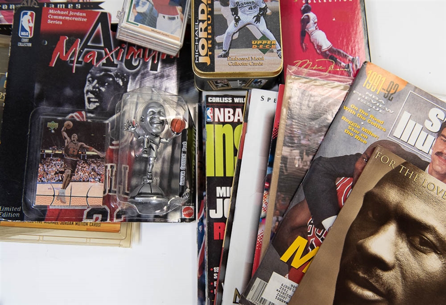 Michael Jordan Bulk Lot of Memorabilia & Cards