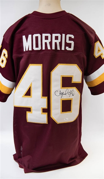 Alfred Morris Signed Redskins Style Jersey - JSA