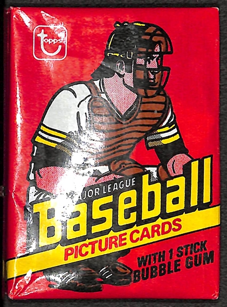 1978 Topps Baseball Unopened Wax Pack (Eddie Murray Rookie)
