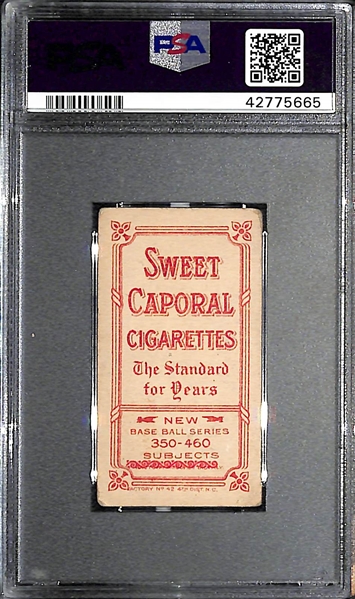 1909 T206 Gabby Street Sweet Caporal (Catching) PSA 3 