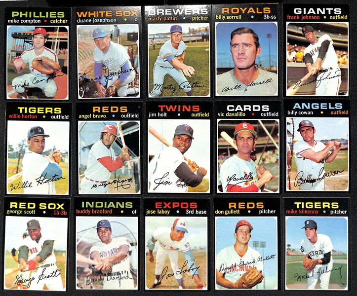 1971 Topps 25-cent Baseball Cello Pack (Opened) w/ 30 Pack-Fresh Cards