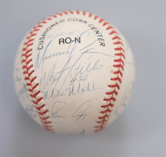 1993 Marlins & 1999 Cardinals Team Signed Baseballs - Gary Carter Estate Collections  - JSA Auction Letter