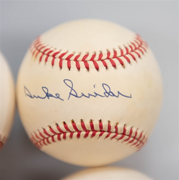 Lot of 3 HOF Signed Baseballs w. Schmidt & Stargell  - JSA Auction Letter