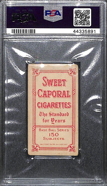 1909-11 T206 Sweet Caporal 150/30 Clark Griffith Portrait Graded PSA 2.5
