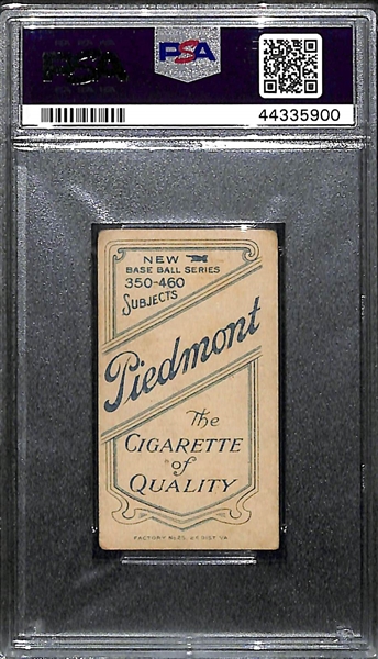 1909-11 T206 Piedmont 350-460/25 John McGraw Glove At Hip Graded PSA 3