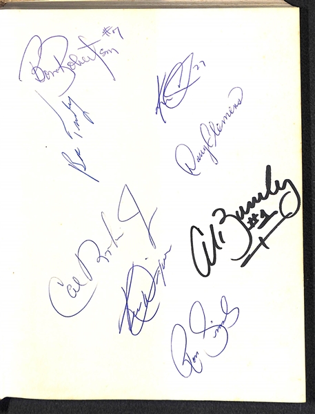 The Image of Greatness Book w/ 11 Autographs (Inc. Cal Ripken Jr.)  - JSA Auction Letter