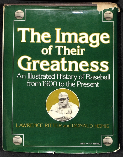 The Image of Greatness Book w/ 11 Autographs (Inc. Cal Ripken Jr.)  - JSA Auction Letter