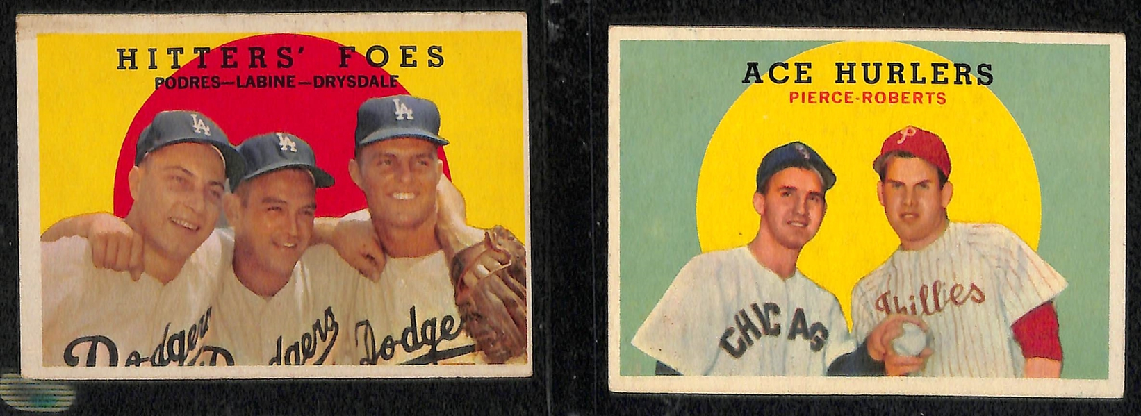 Lot of 85 1959 Topps Baseball Cards w. Curt Flood