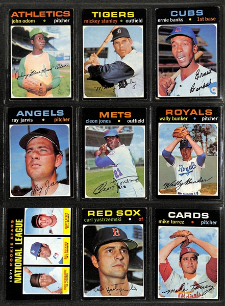 1971 Topps Baseball Complete Card Set
