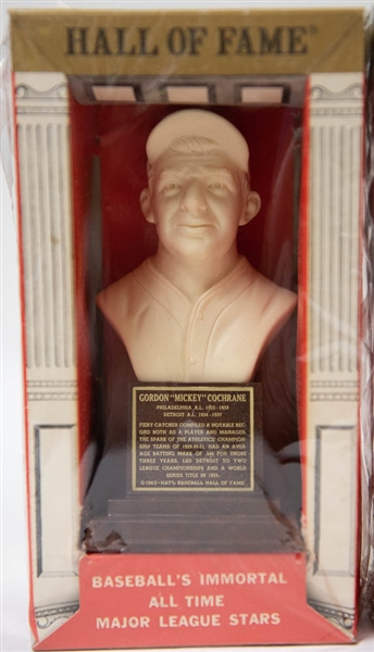 1963 Hank Greenberg & Mickey Cochrane Hall Of Fame Baseball Immortal Statues